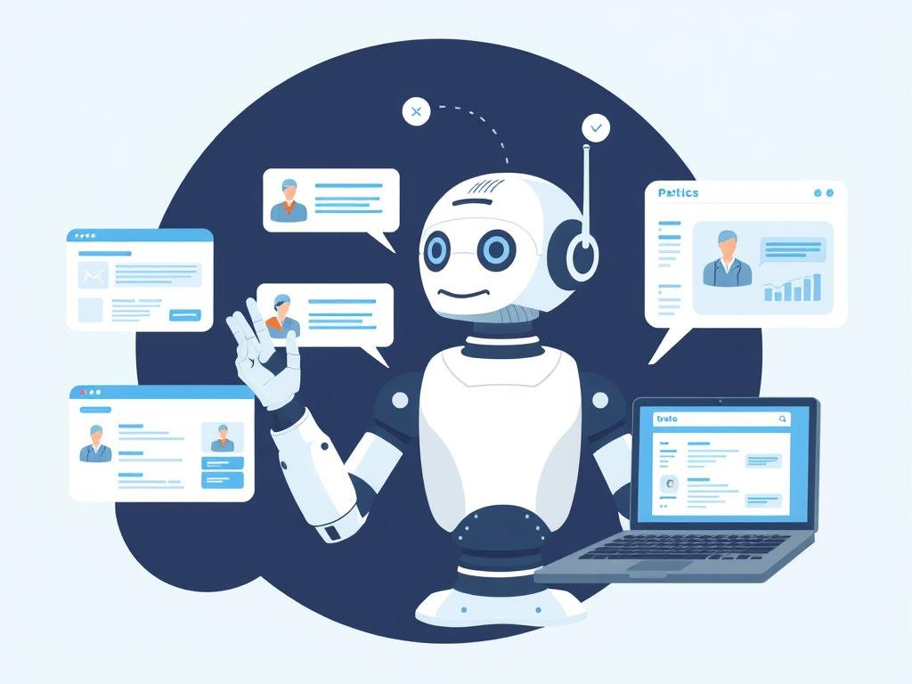 Specialized AI chatbot being used in multiple business contexts