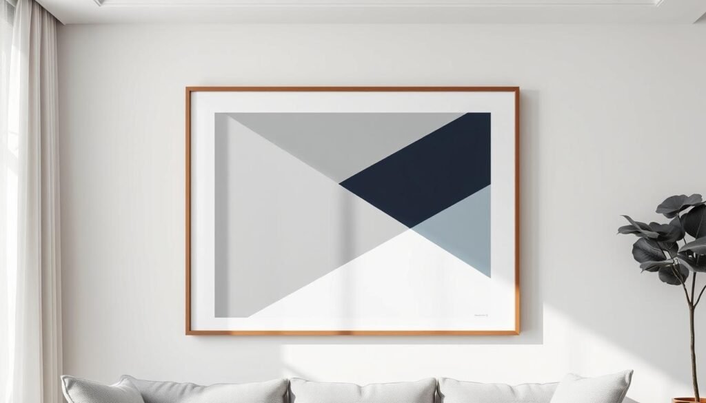 AI-generated custom wall art