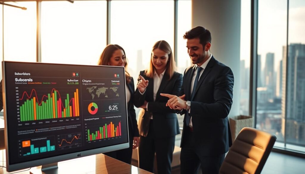 AI analytics for subscription businesses