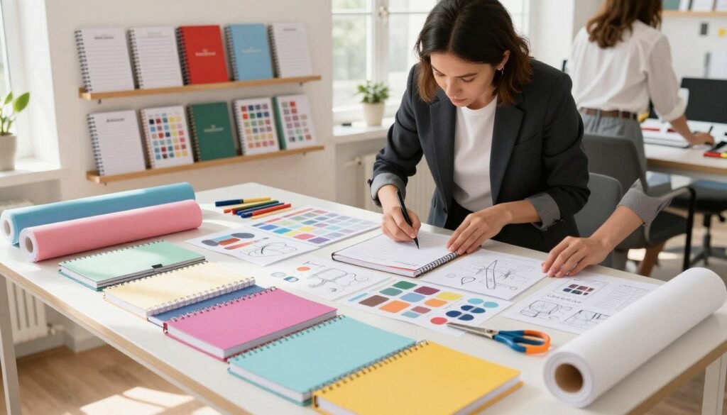 custom wellness planners production process