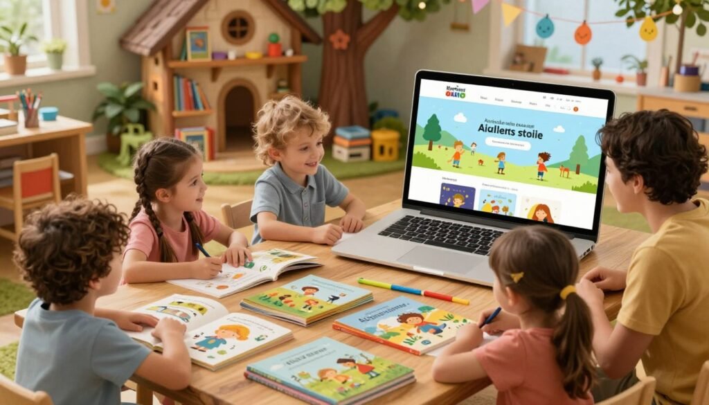 kids story selling platform