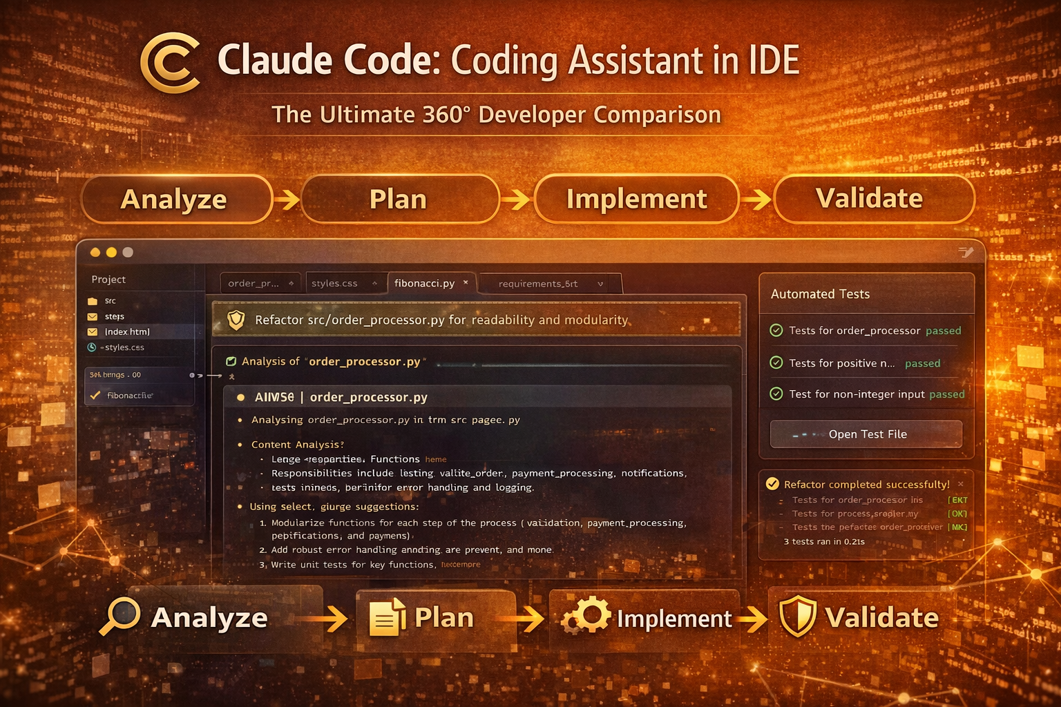 Claude Code coding assistant in IDE