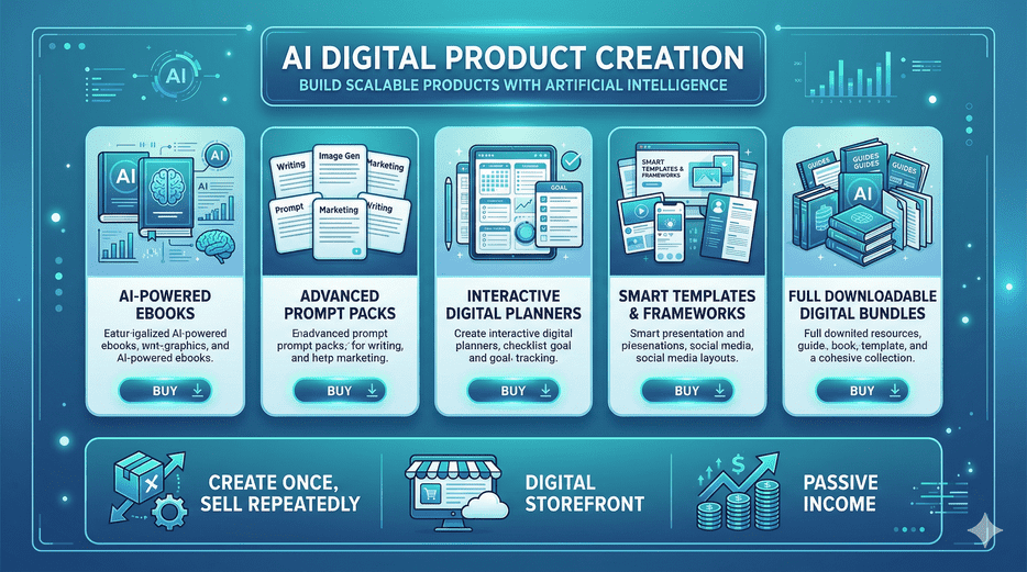 AI Digital Product Creation