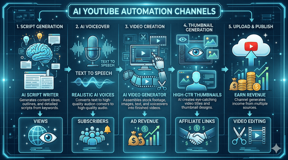 AI YouTube Automation Channels