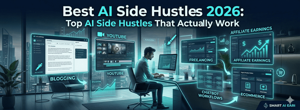 Best AI side hustles 2026 pillar guide