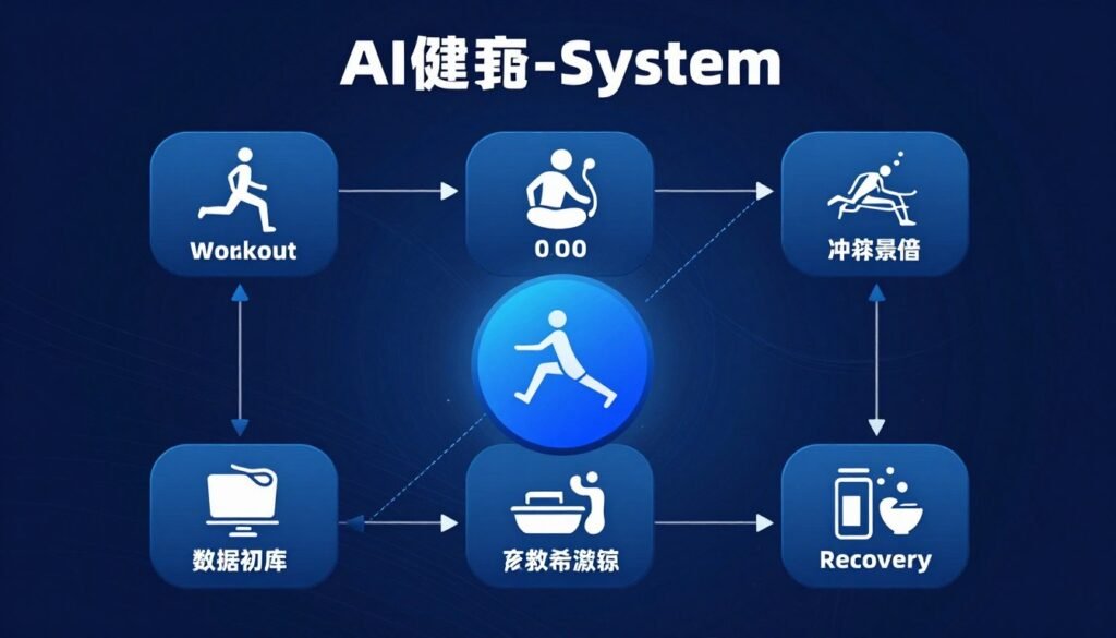 Complete AI fitness planning system overview diagram