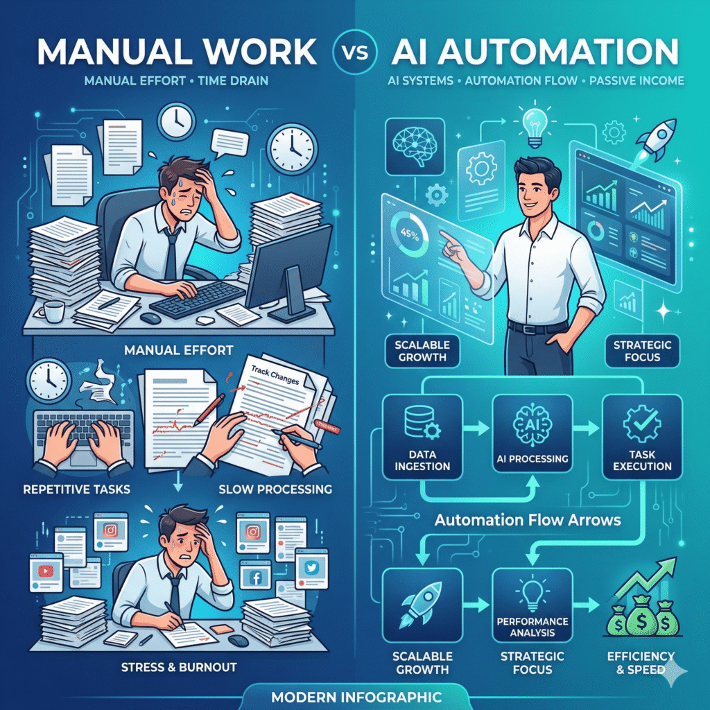 AI Automation Blueprint workflow system for digital entrepreneurs