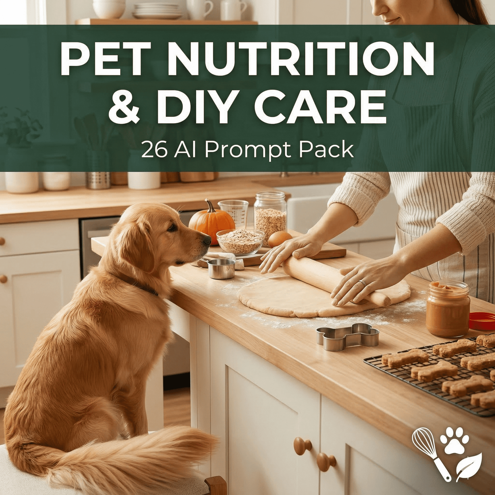 pet nutrition and DIY care AI prompt pack