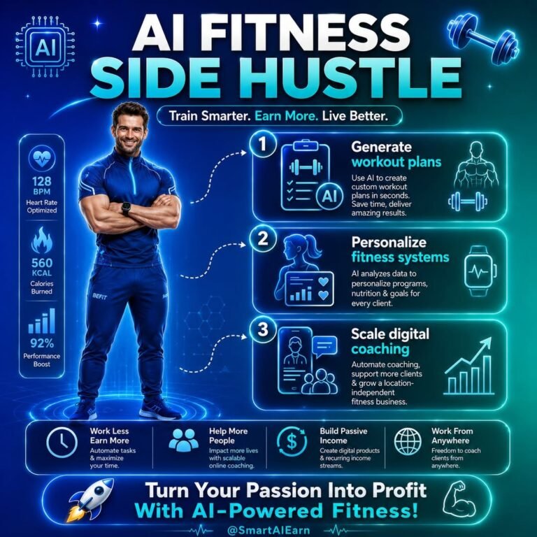 AI Fitness Side Hustle | Build Custom Plans to Boost Earnings.