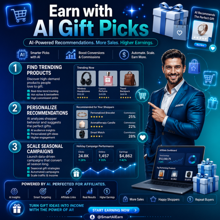 AI Gift Side Hustle | Earn with Personalized Picks.